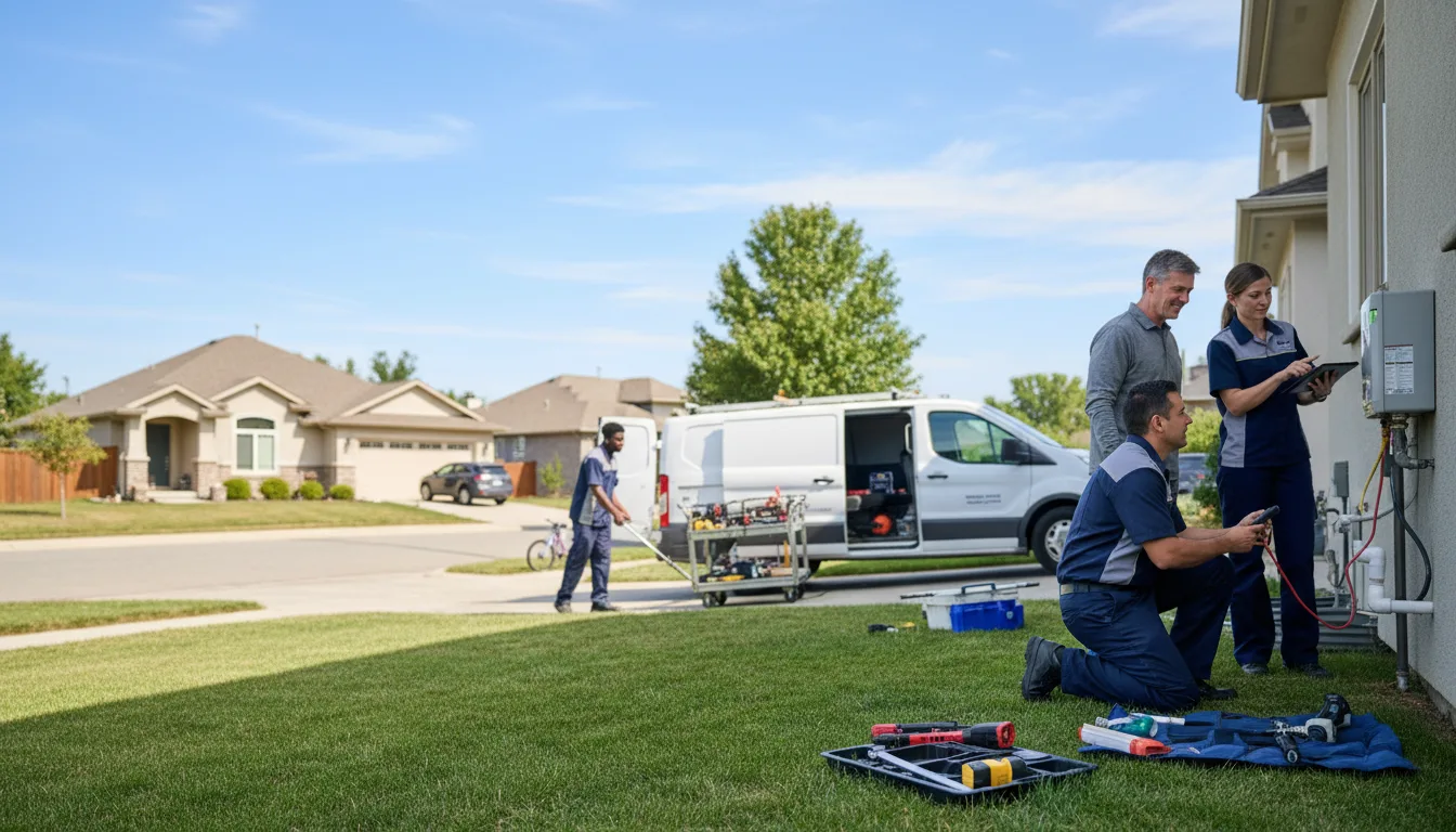 Tankless water heater service in Entriken, PA